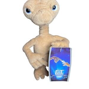 ET the Extra-terrestrial Toy Factory 8in Plush Figure New w/ Tags